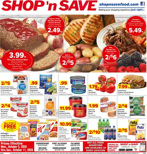 Weekly Specials