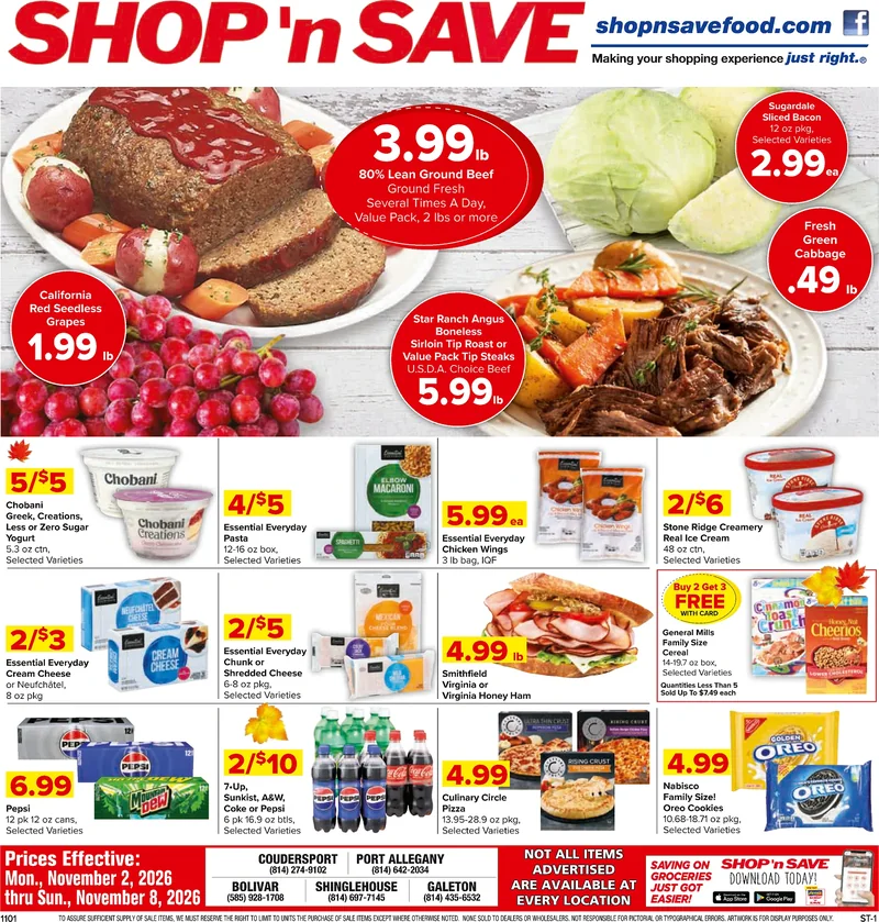 Weekly Specials