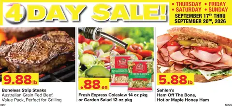 4 Day Sale!