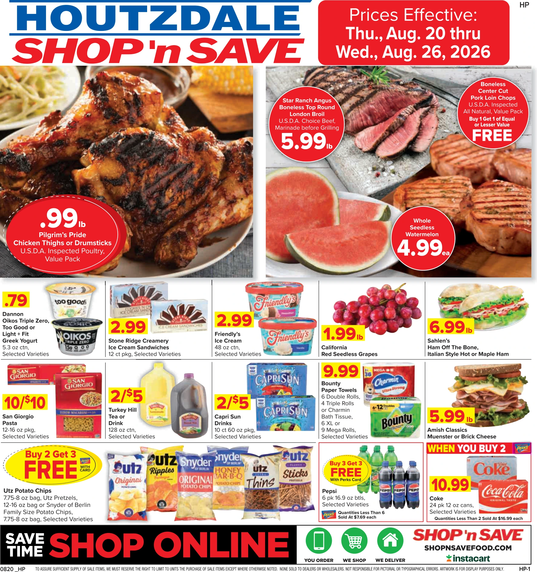 SHOP 'n SAVE - Houtzdale Group Weekly Specials - Page 1