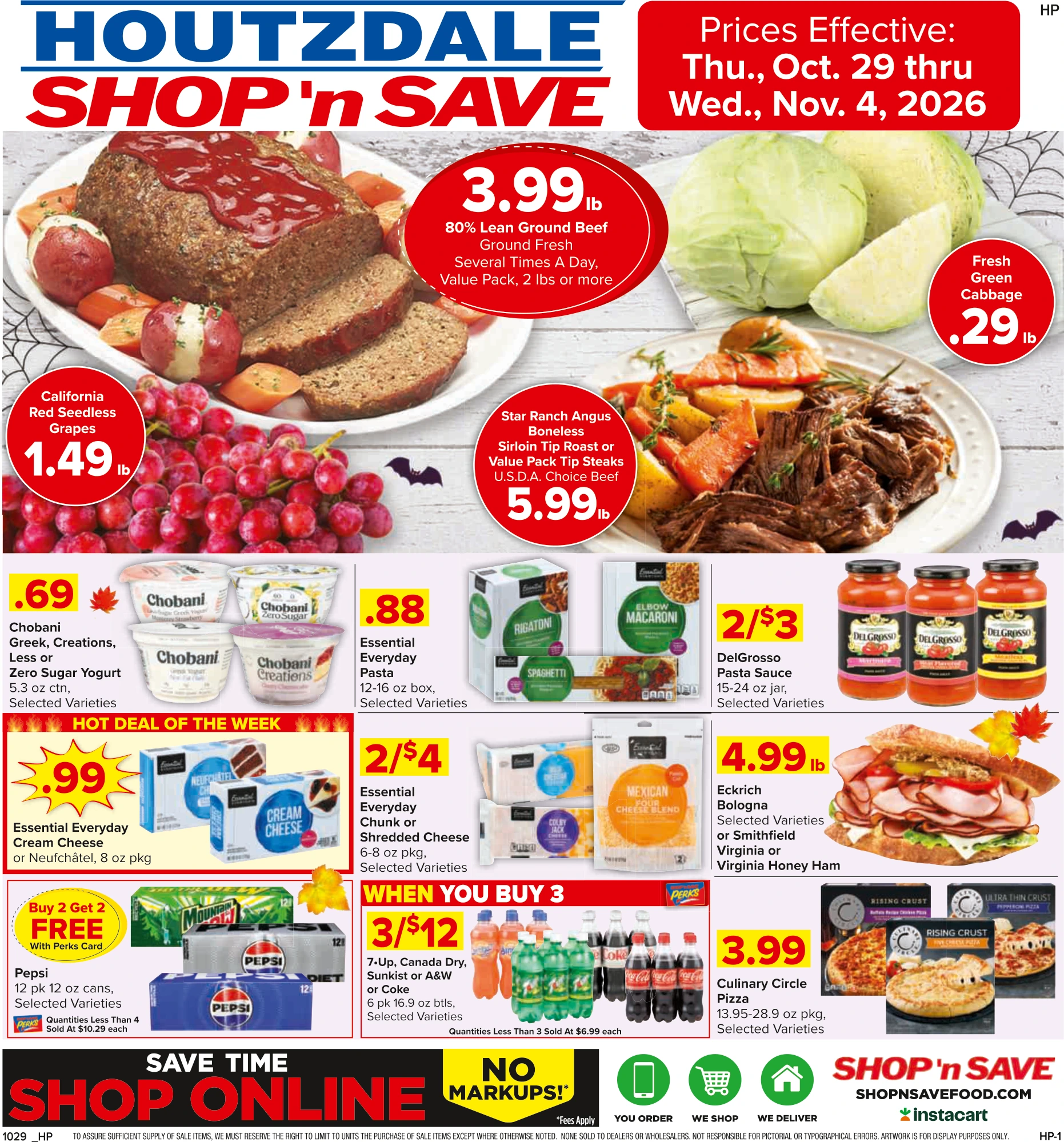 SHOP 'n SAVE - Houtzdale Group Weekly Specials - Page 1