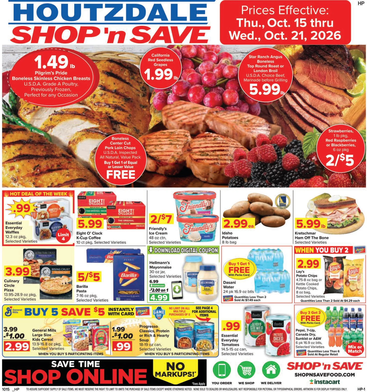 SHOP 'n SAVE - Houtzdale Group Weekly Specials - Page 1