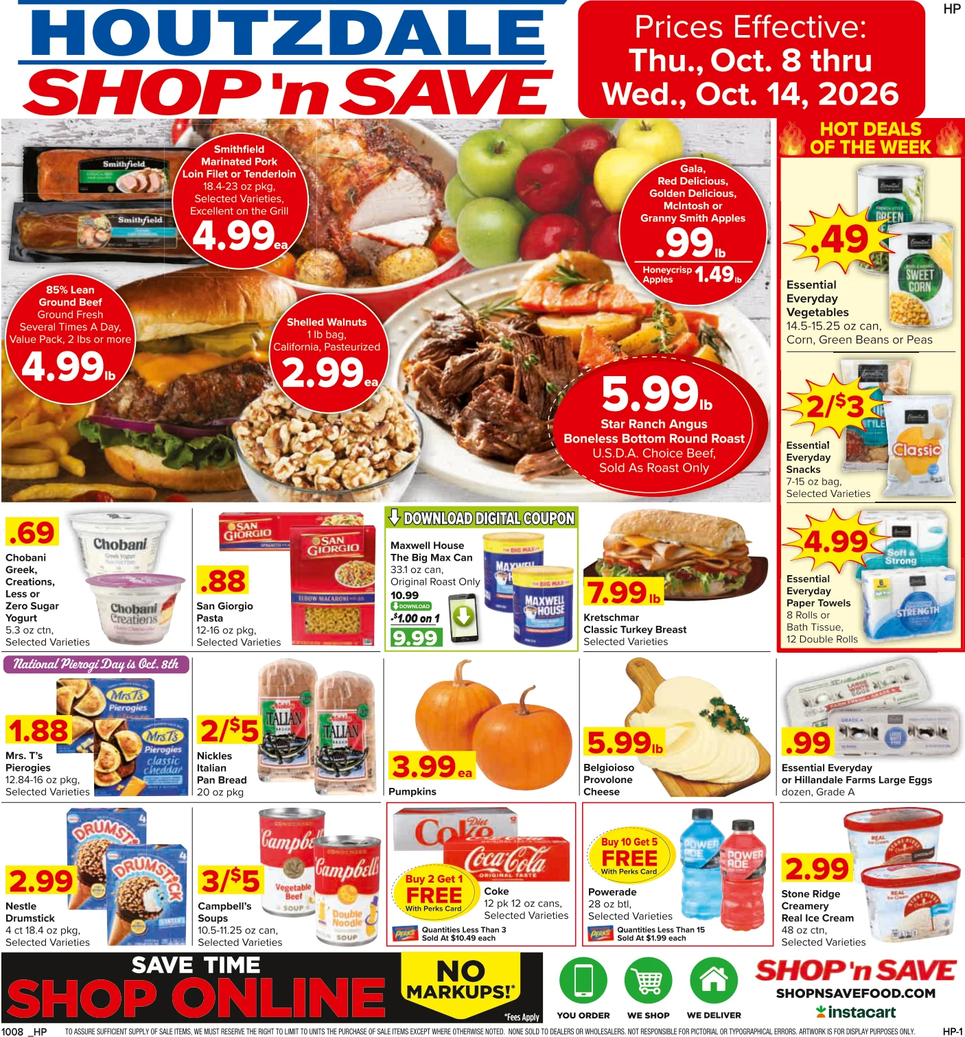 SHOP 'n SAVE - Houtzdale Group Weekly Specials - Page 1