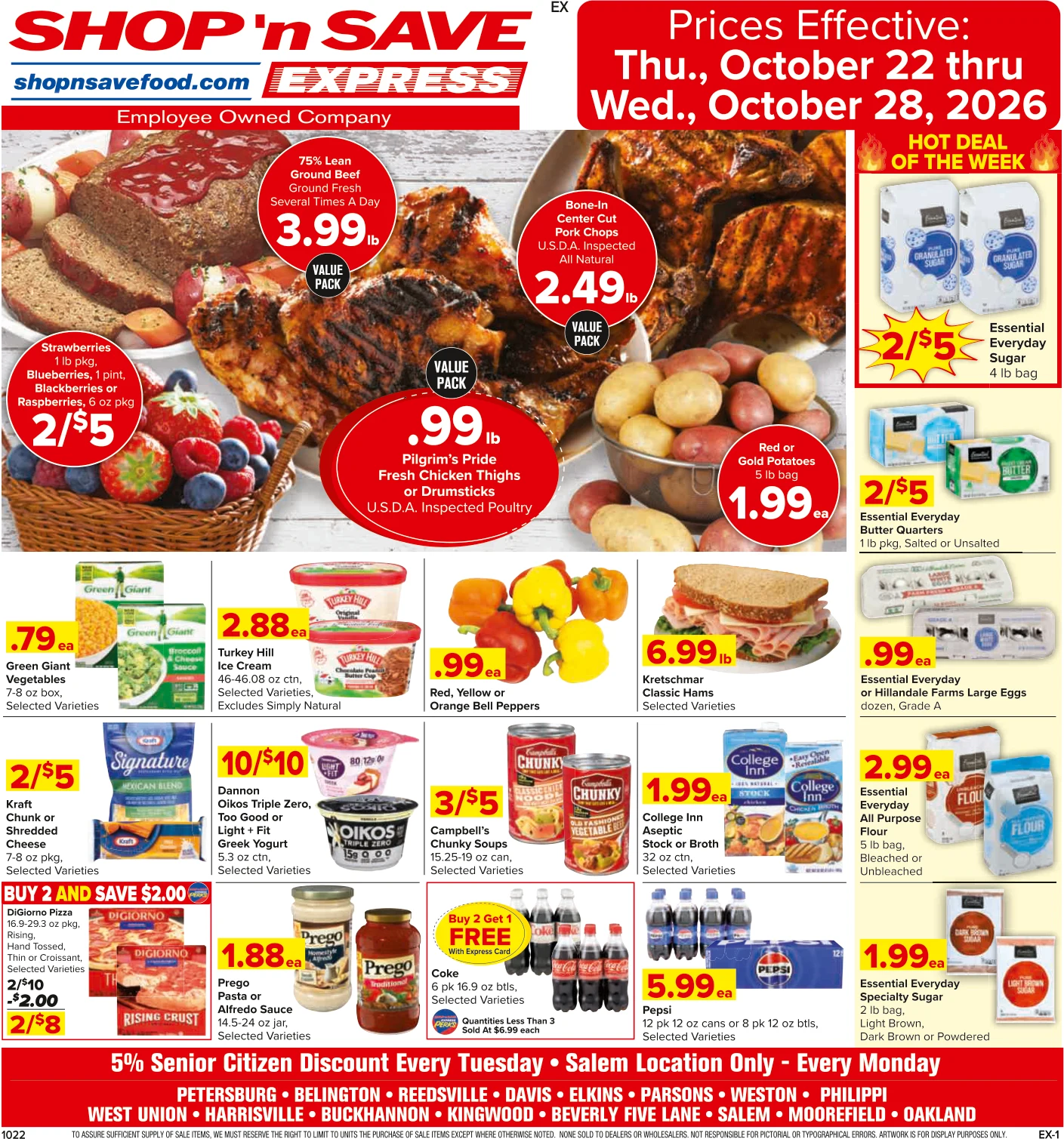 SHOP 'n SAVE - WV / MD Express Group Weekly Specials - Page 1