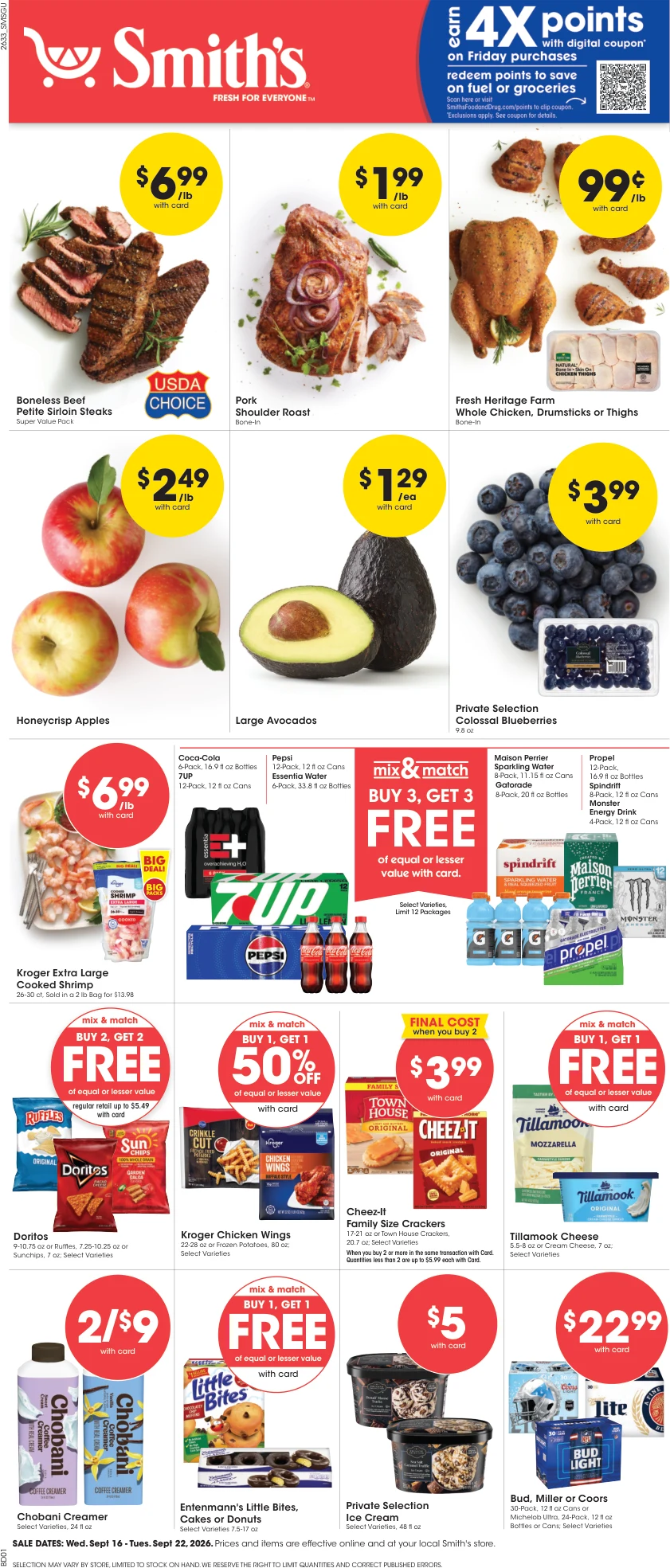Smith's Food and Drug Weekly Ad - Page 1