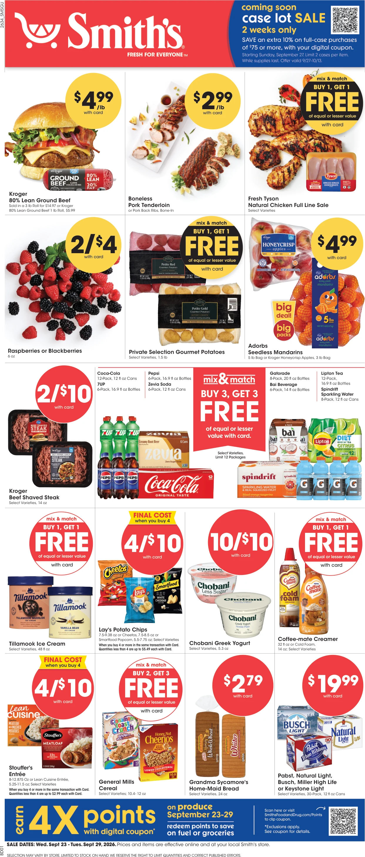 Smith's Food and Drug Weekly Ad - Page 1