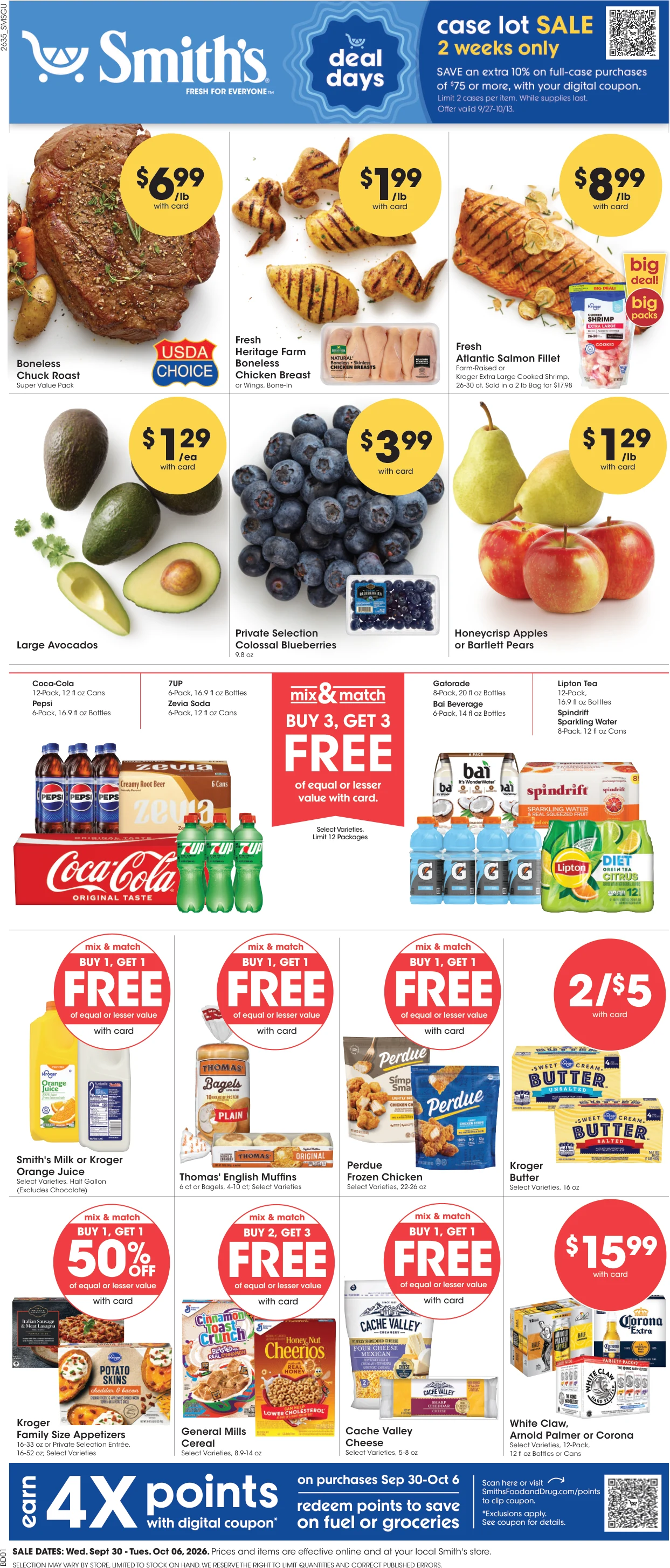 Smith's Food and Drug Weekly Ad - Page 1