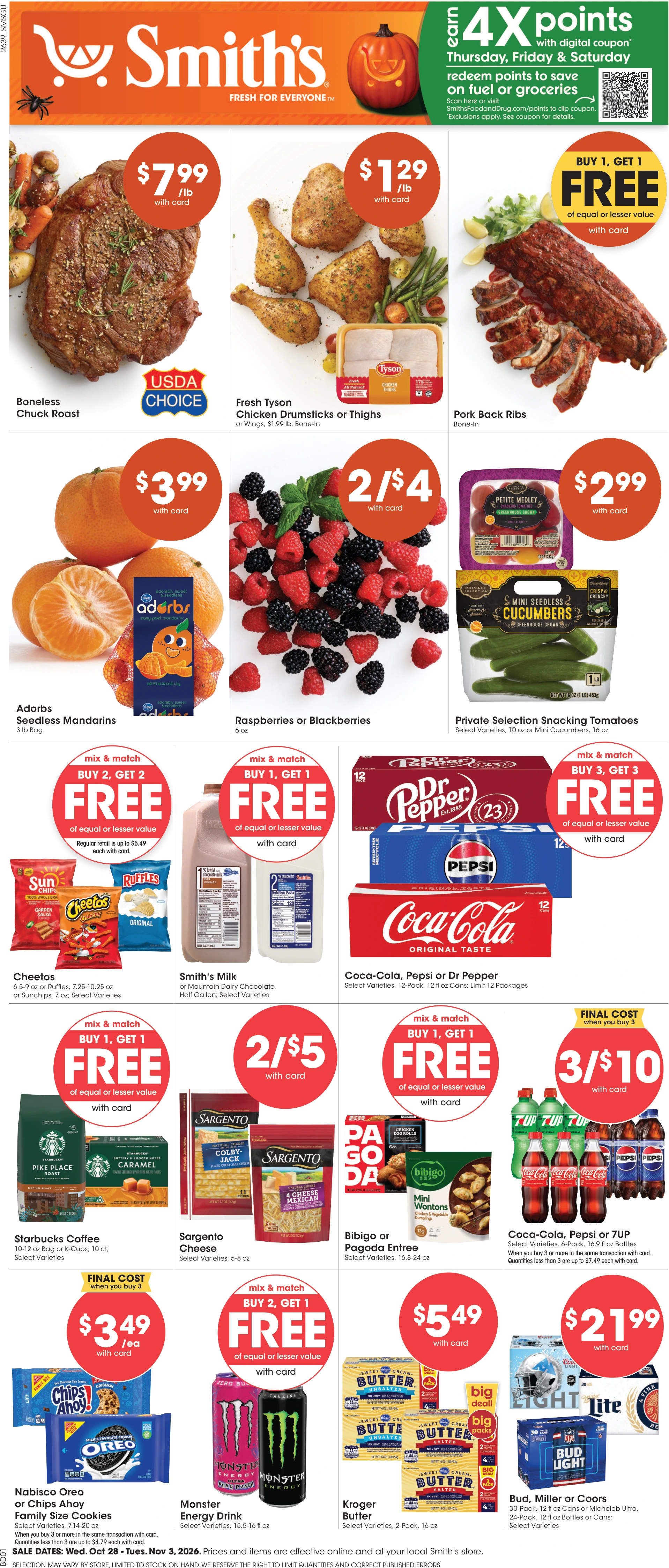 Smith's Food and Drug Weekly Ad - Page 1