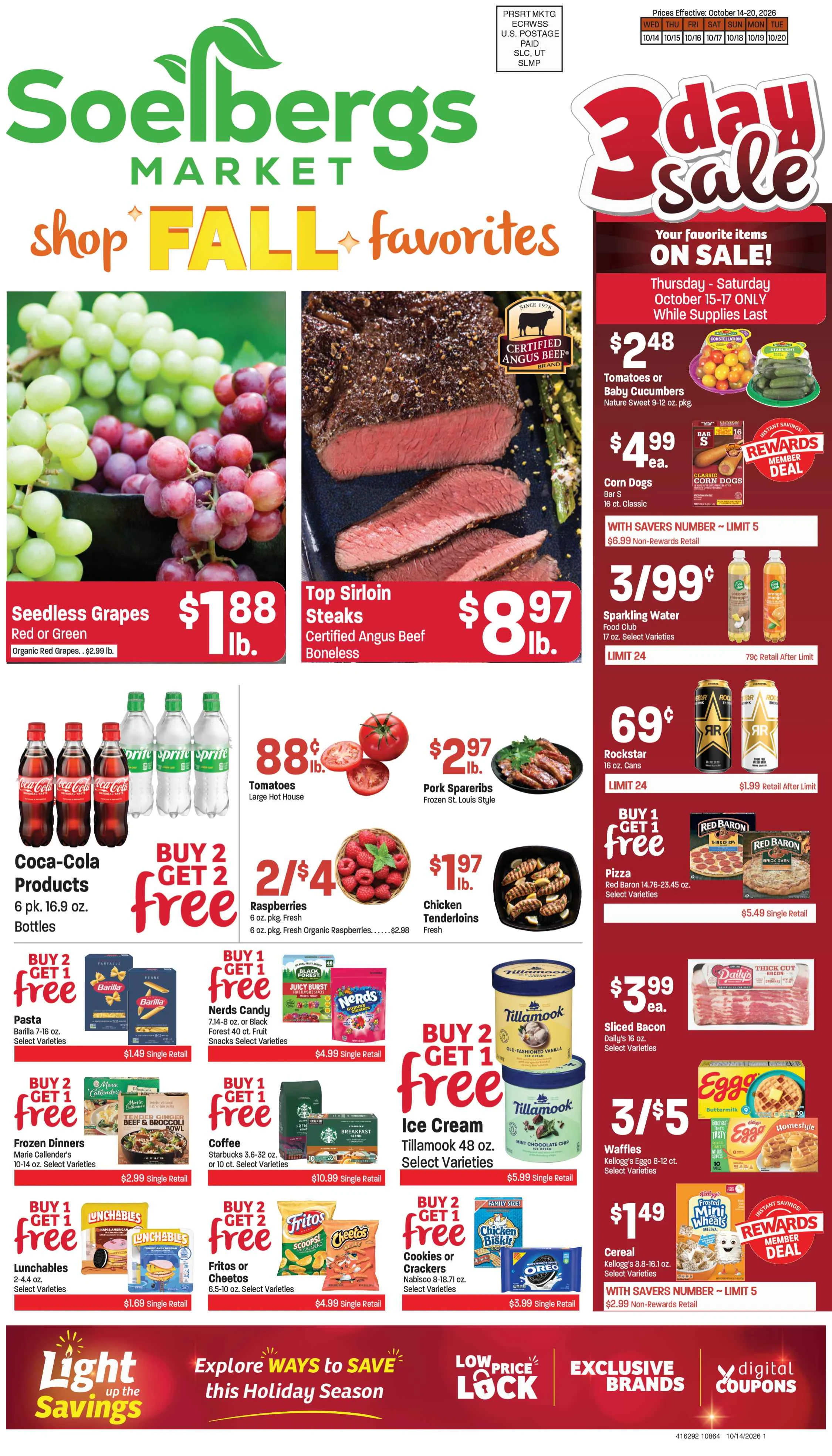 Soelberg's Market Soelbergs Market Weekly Ad October 14-20, 2026 - Page 1