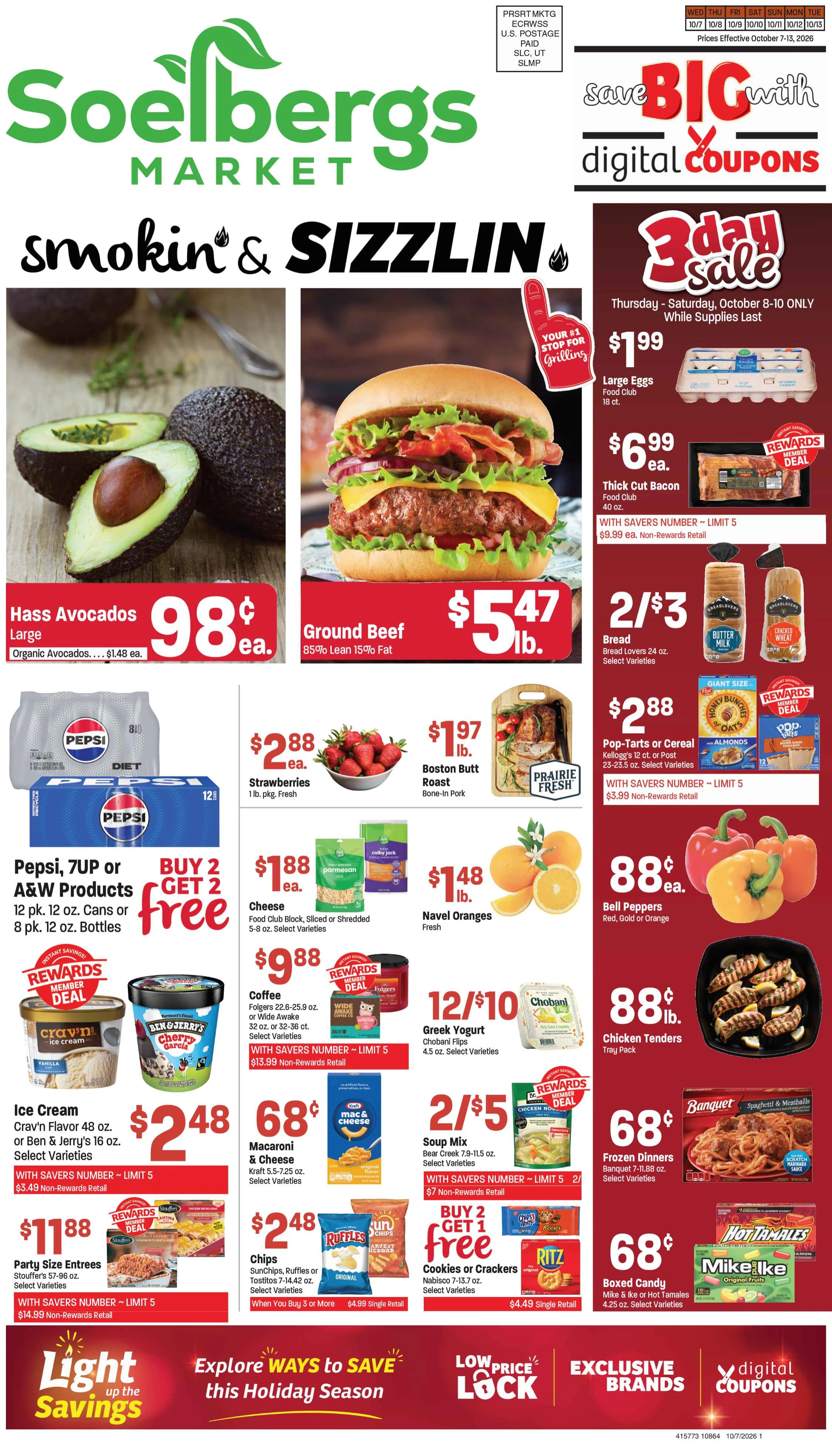 Soelberg's Market Soelbergs Market Ad October 7-13, 2026 - Page 1