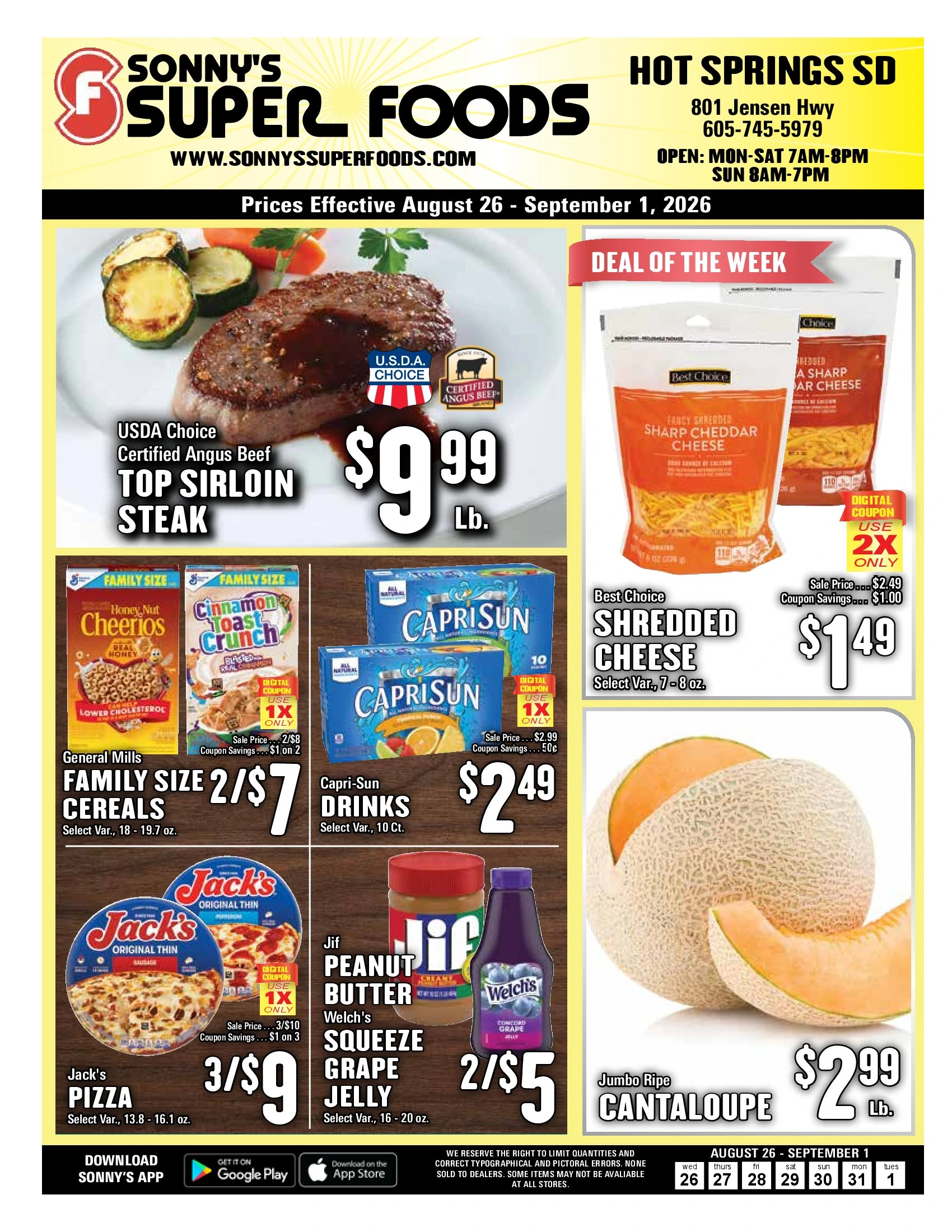 Sonny's Super Foods Follow Us : | Follow Us : Download Our App : Login Register - Page 3