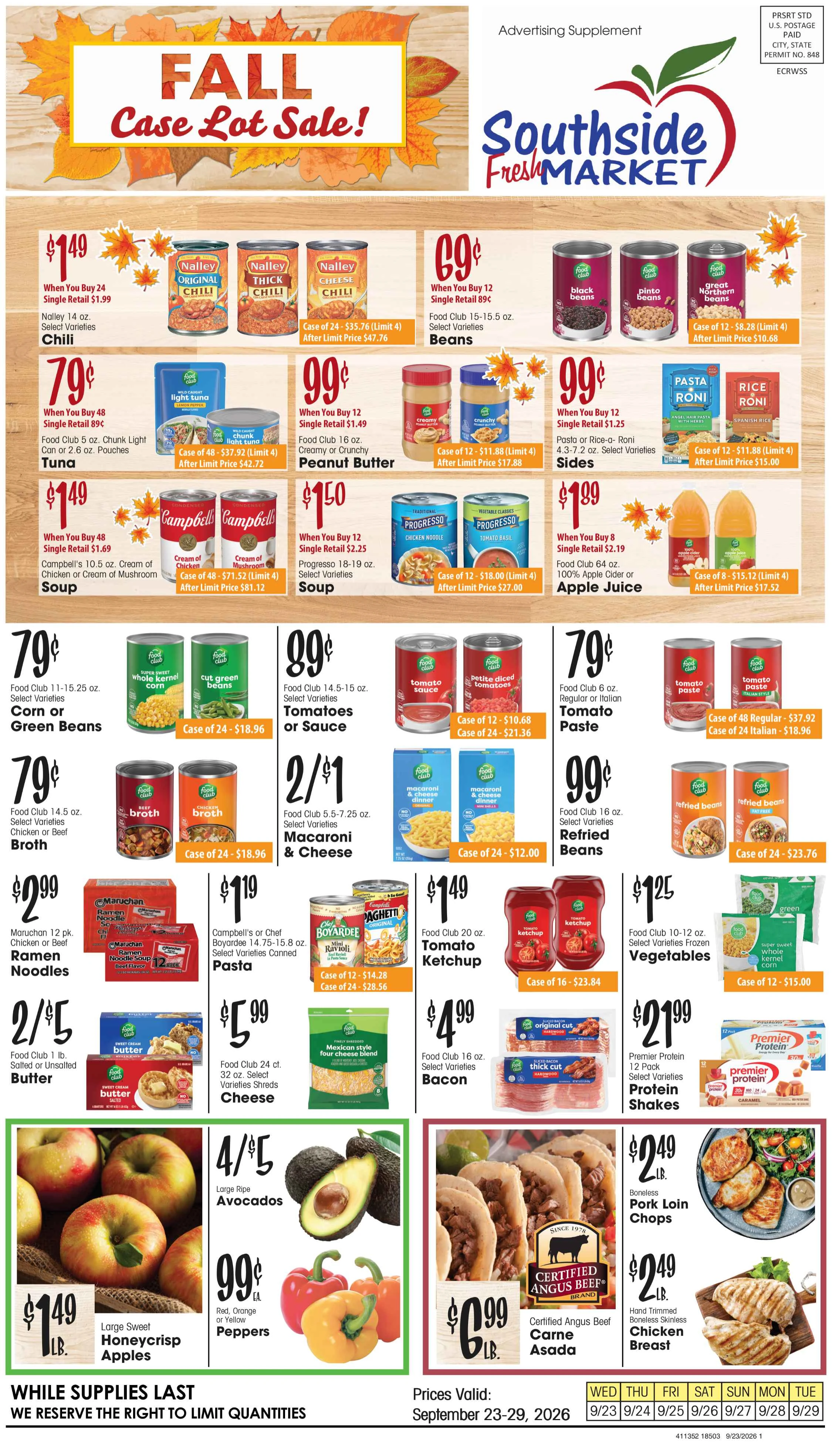 Southside Market Southside Market AD- September 23-29, 2026 - Page 1