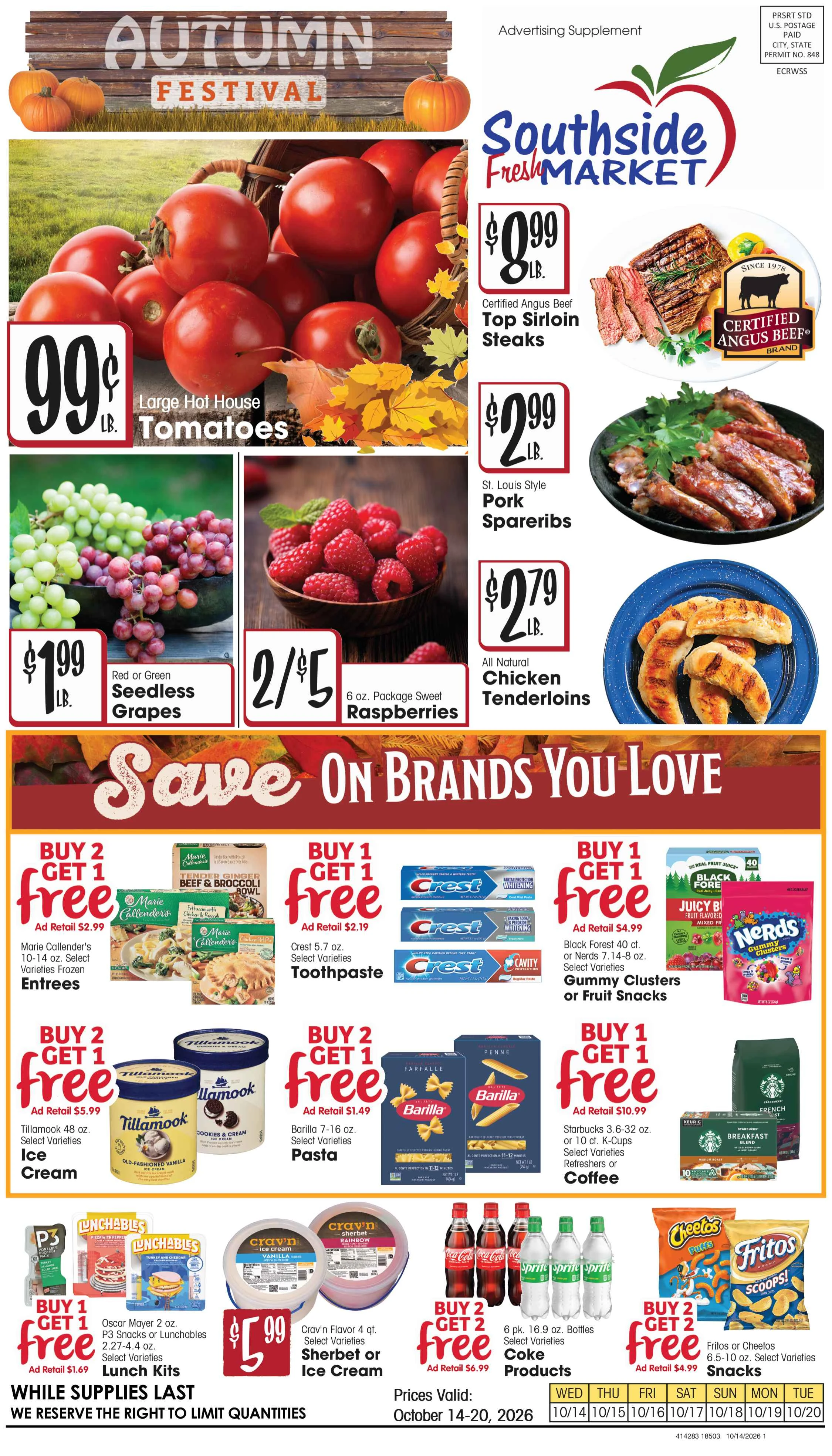 Southside Market Southside Market Ad- October 14-20, 2026 - Page 1