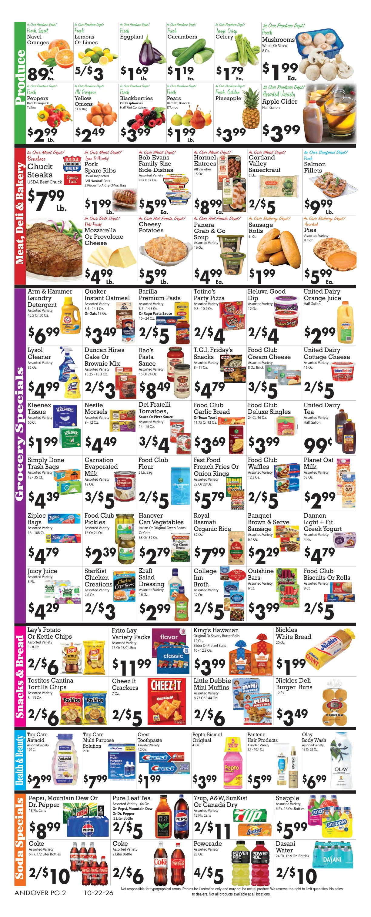Sparkle Market Chester Weekly Ad - Page 2
