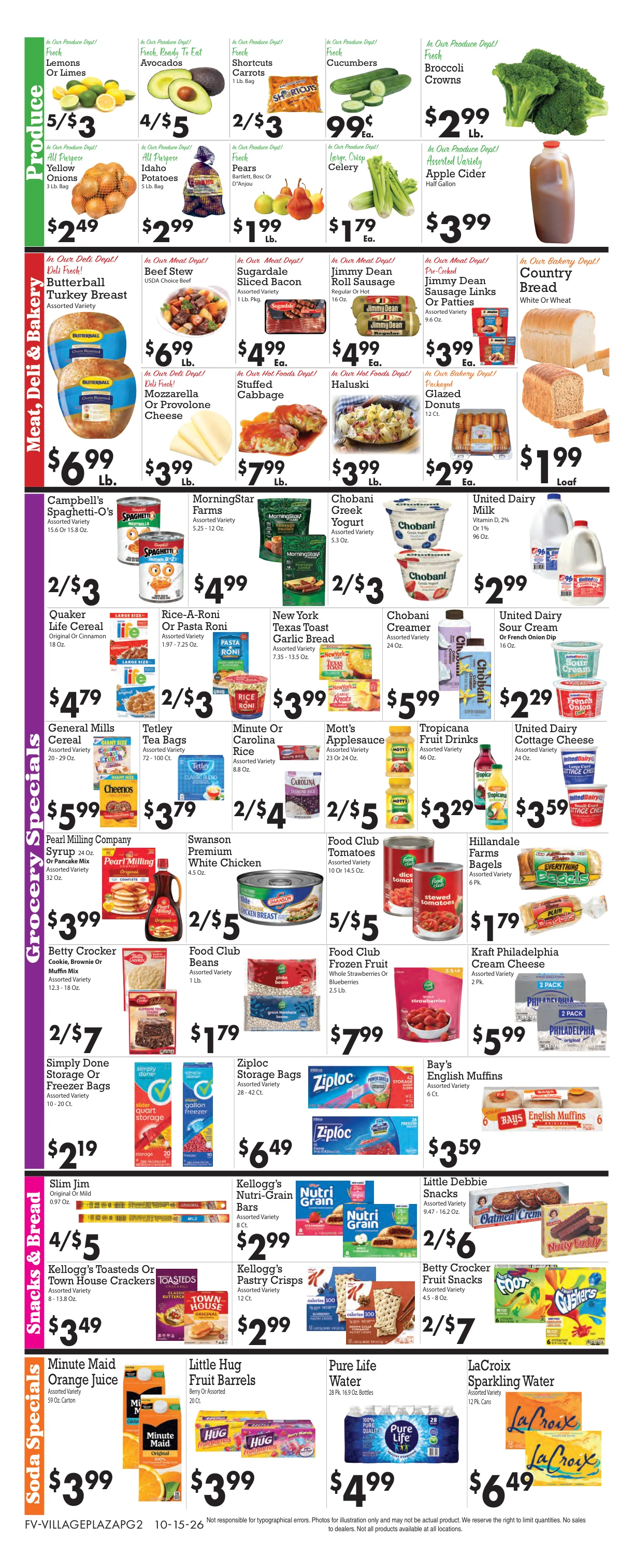 Sparkle Market Chester Weekly Ad - Page 2