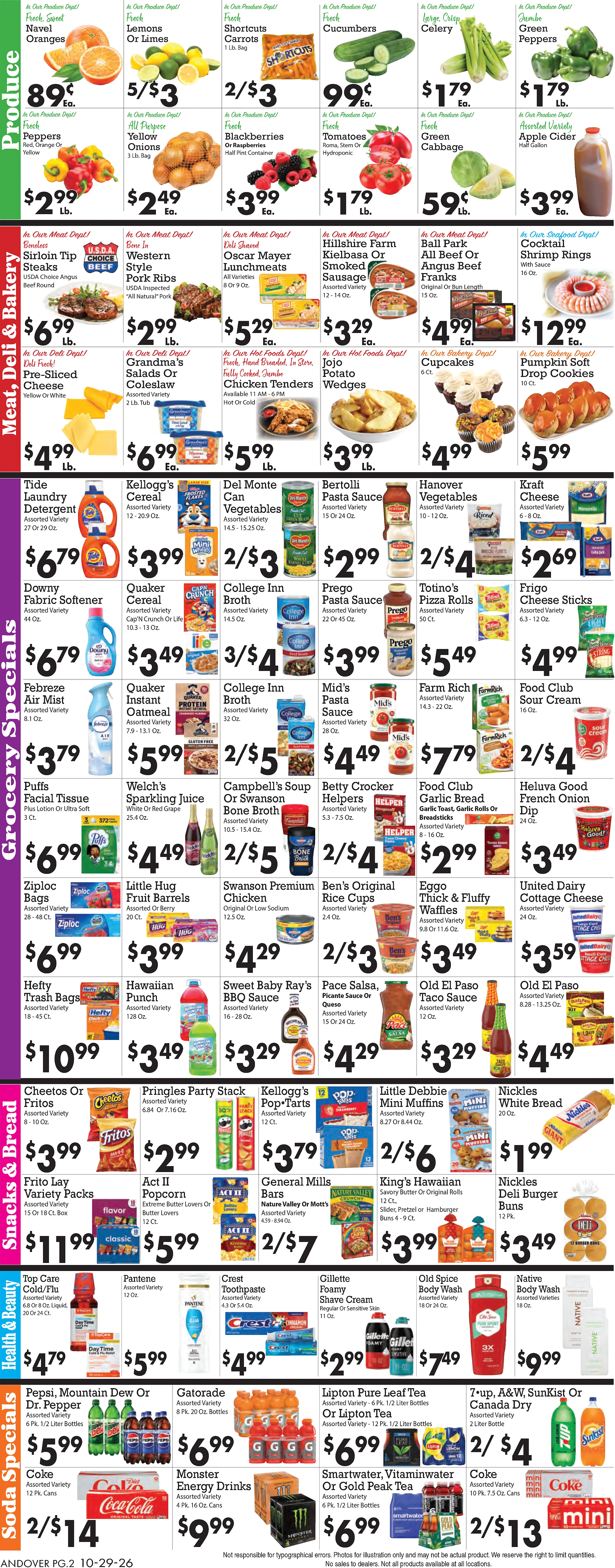 Sparkle Markets - Andover Weekly Ad - Page 2