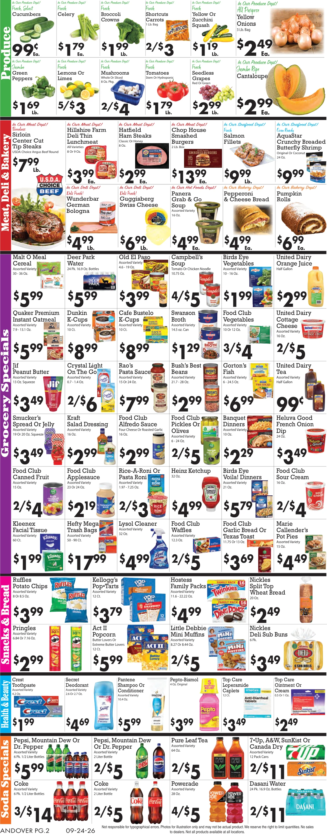 Sparkle Markets - Andover Weekly Ad - Page 2
