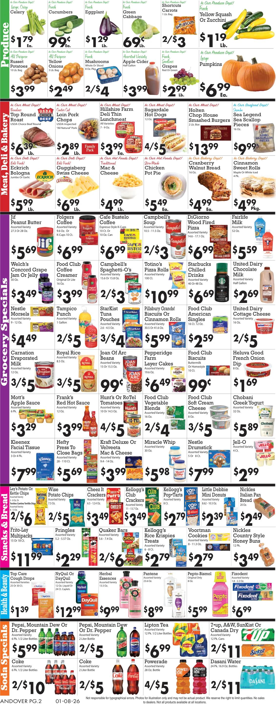 Sparkle Markets - Andover Weekly Ad - Page 2
