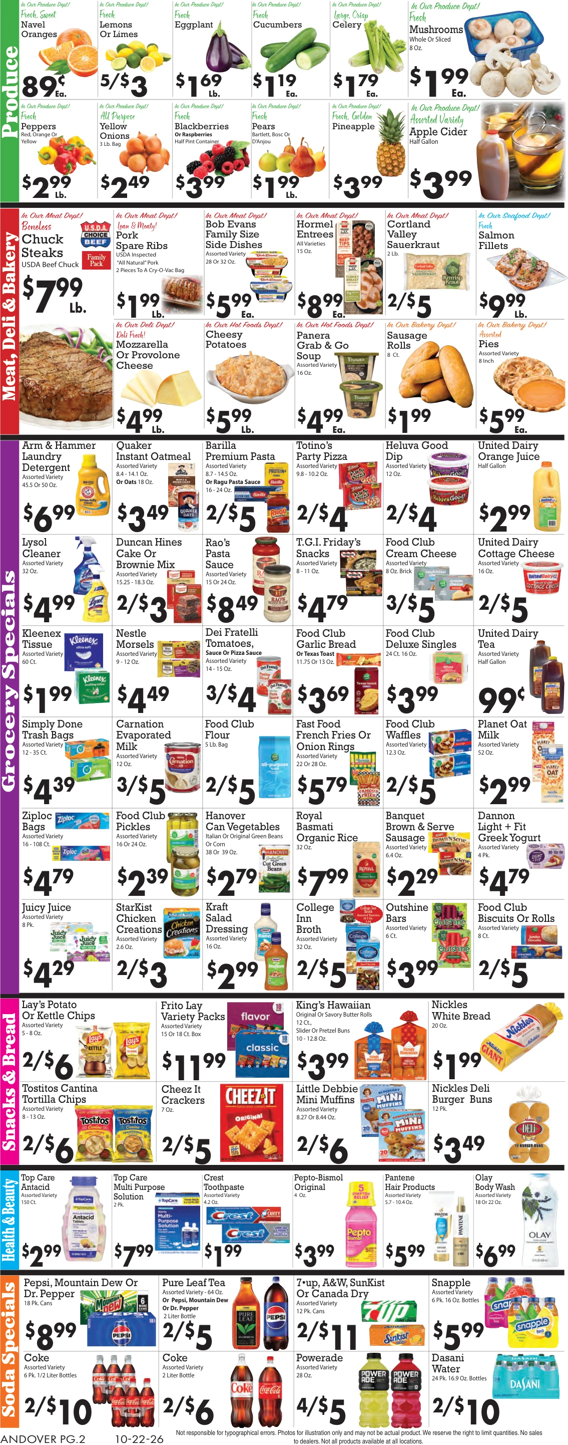 Sparkle Markets - Andover Weekly Ad - Page 2