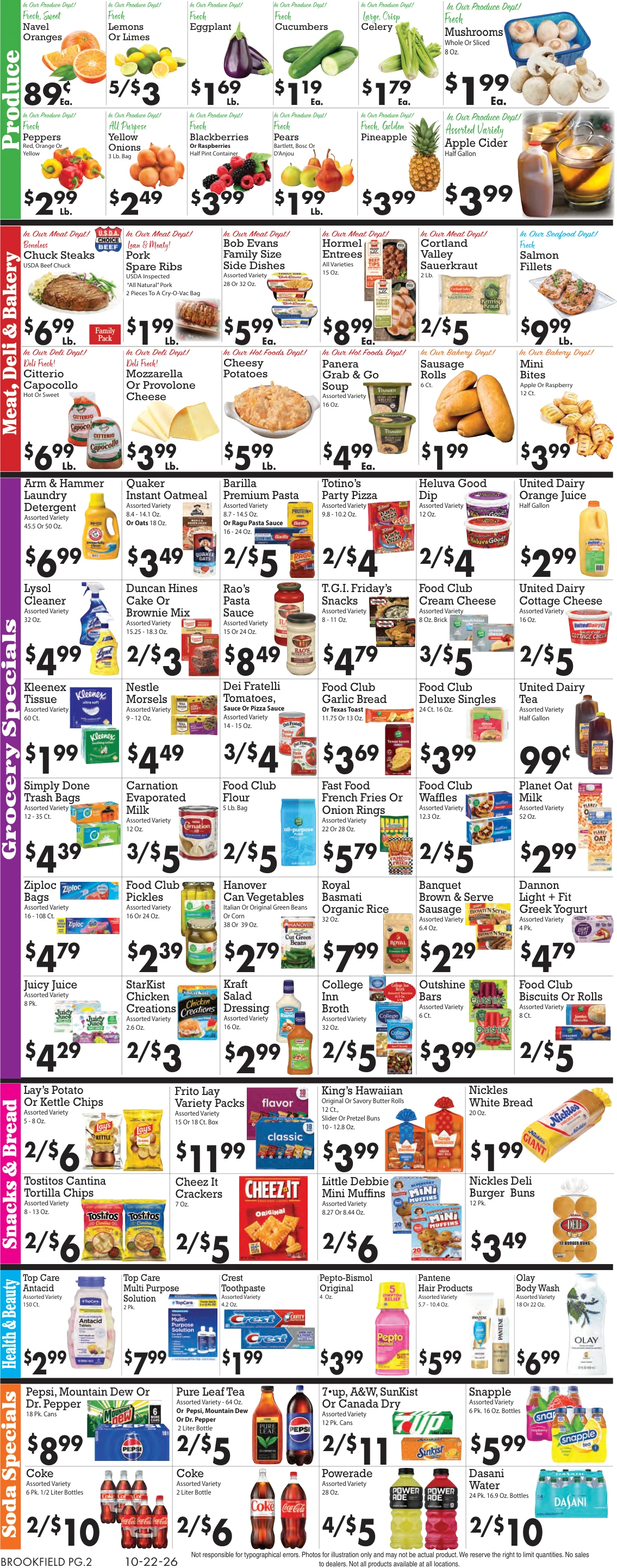 Sparkle Markets - Brookfield Weekly Ad - Page 2