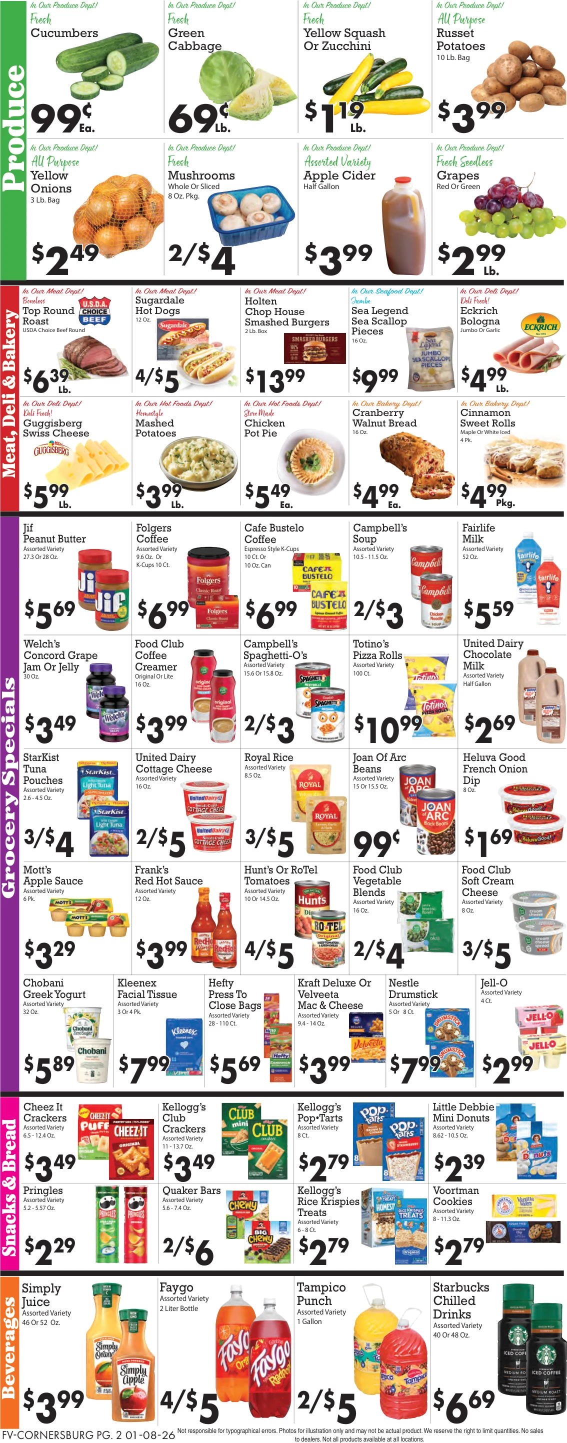 Sparkle Markets - Cornersburg Weekly Ad - Page 2
