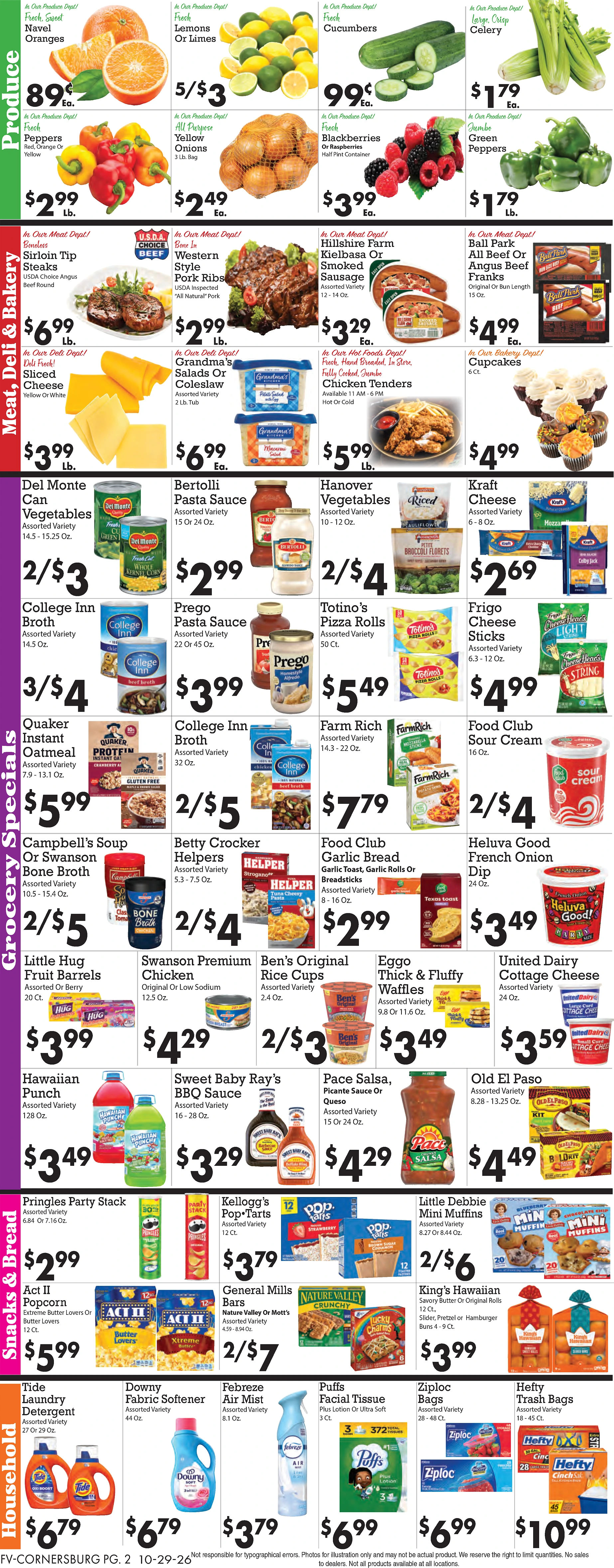 Sparkle Markets - Cornersburg Weekly Ad - Page 2