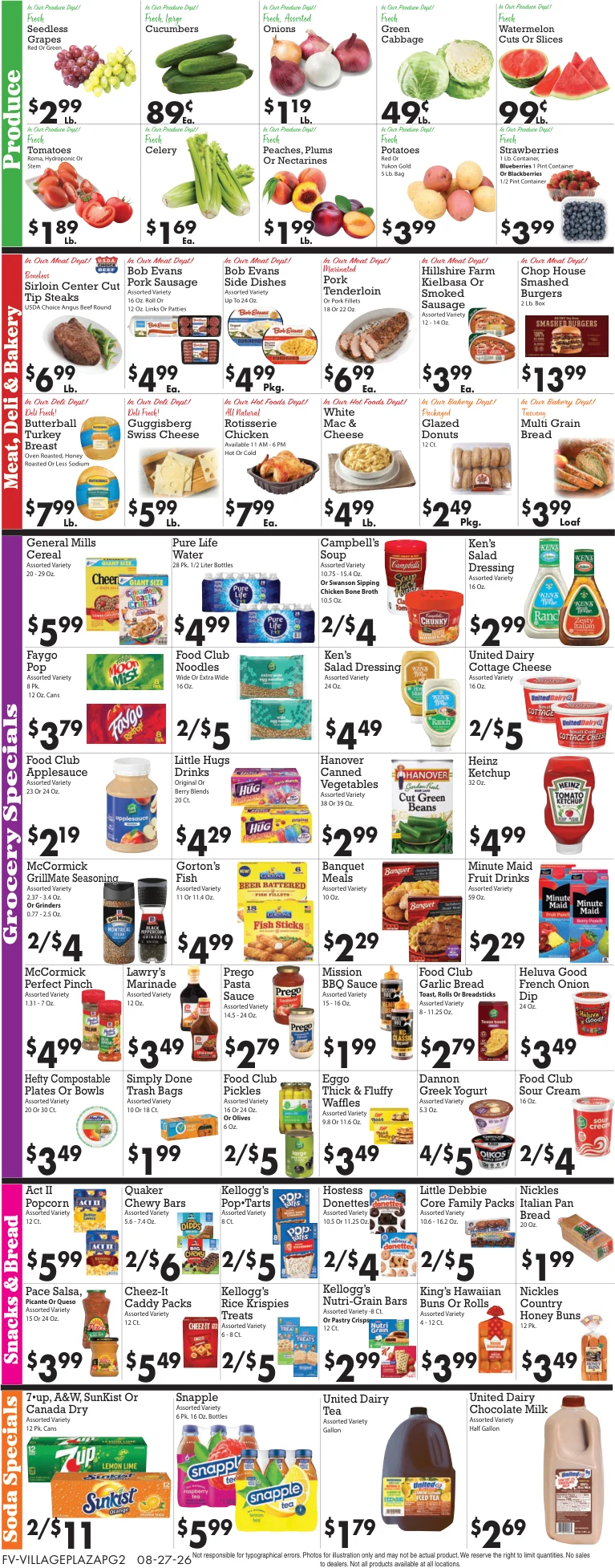 Sparkle Markets - Village Plaza Weekly Ad - Page 2