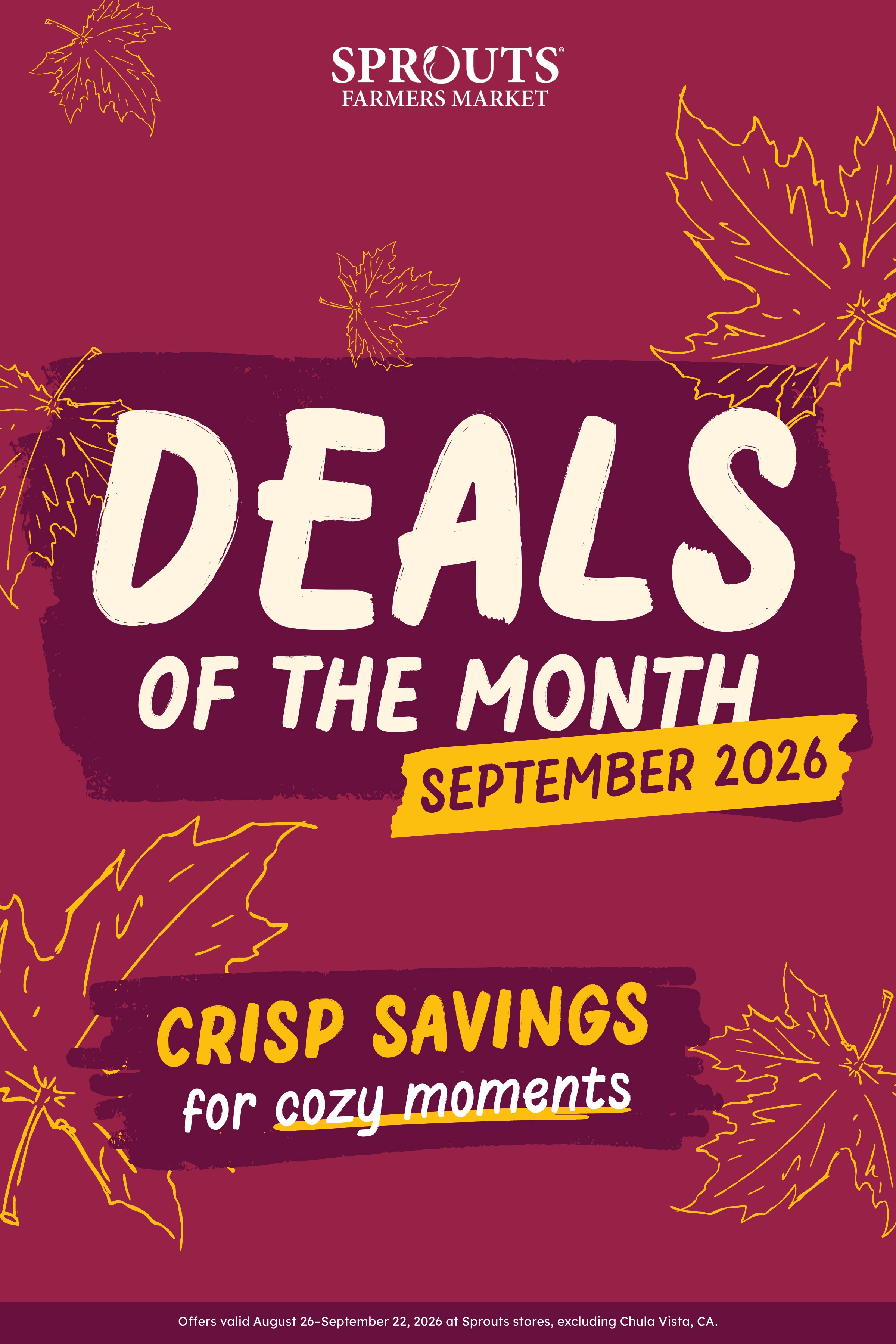 Sprouts Farmers Market Monthly Ad - Page 1