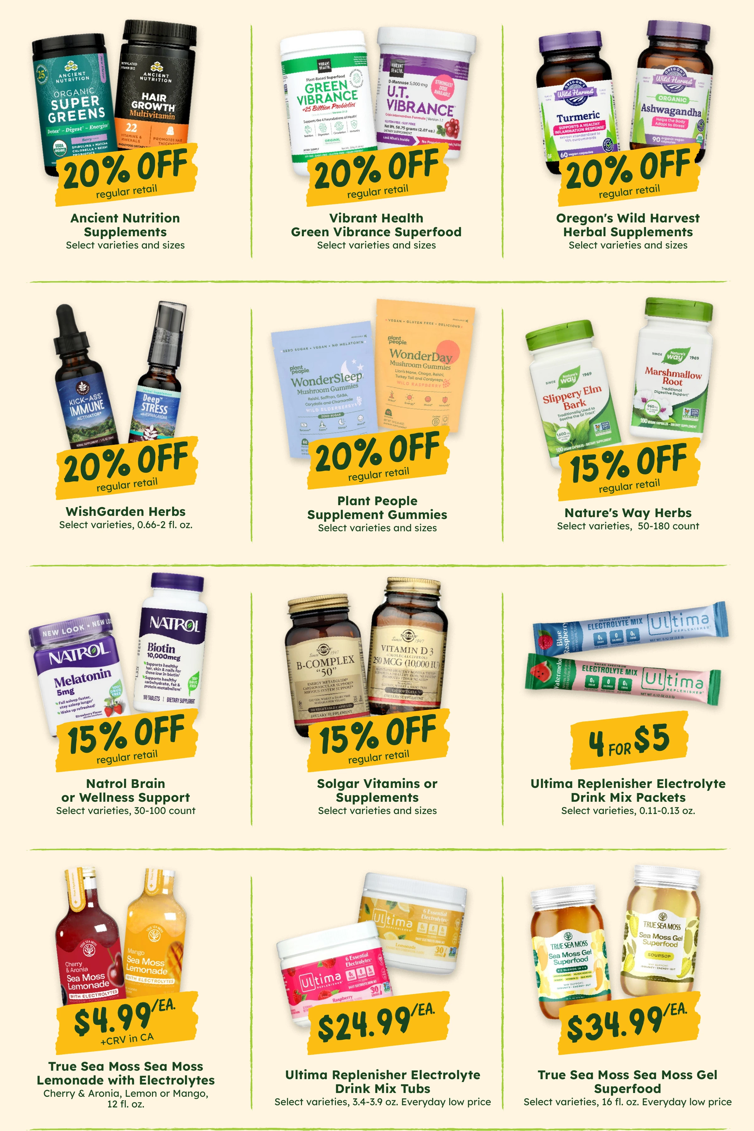 Sprouts Farmers Market Monthly Ad - Page 35