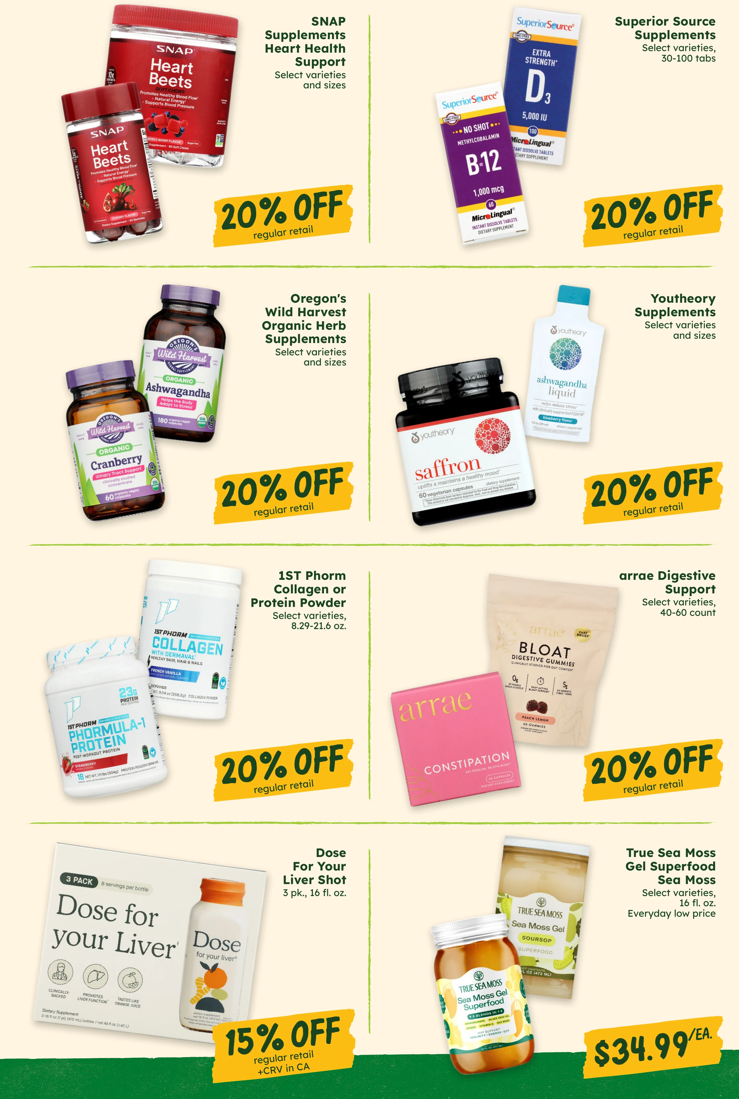 Sprouts Farmers Market Monthly Ad - Page 33