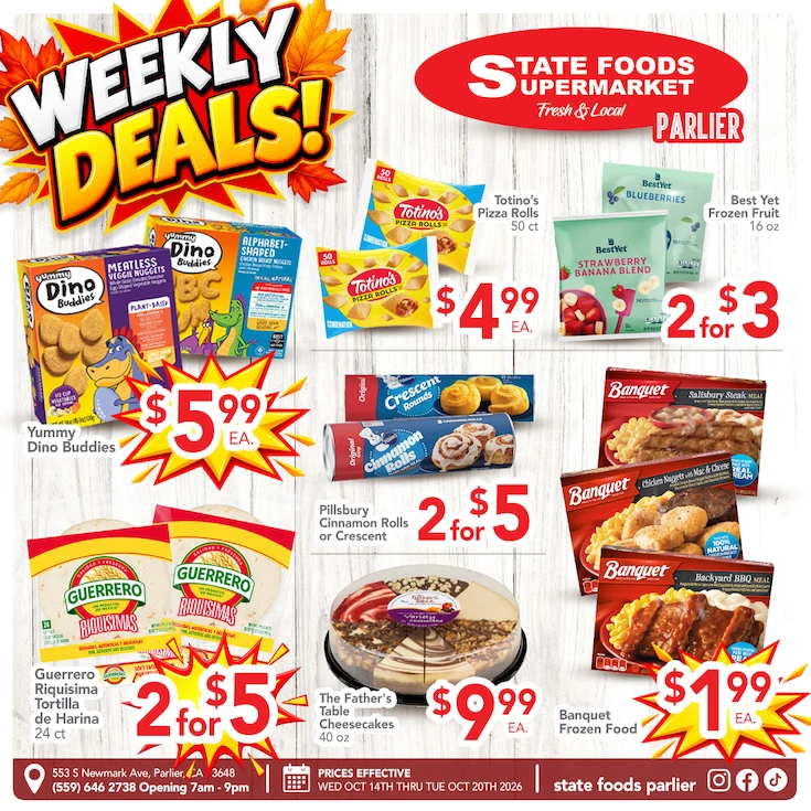 State Foods - Avenal / Woodlake / Chowchilla / Dos Palos / Parlier Weekly Ad - Page 2