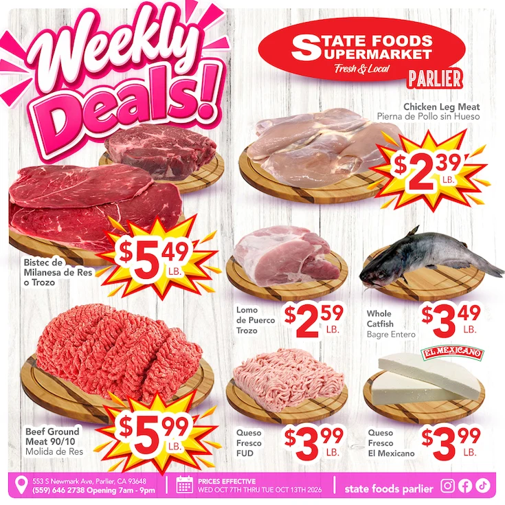 State Foods - Avenal / Woodlake / Chowchilla / Dos Palos / Parlier Weekly Ad - Page 5