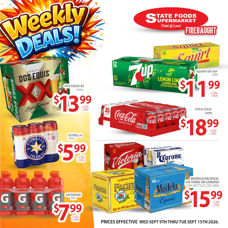 State Foods - Firebaugh Weekly Ad - Page 2