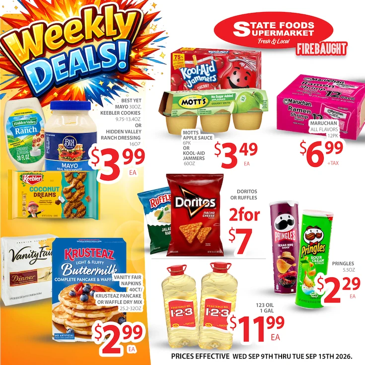 State Foods - Firebaugh Weekly Ad - Page 6