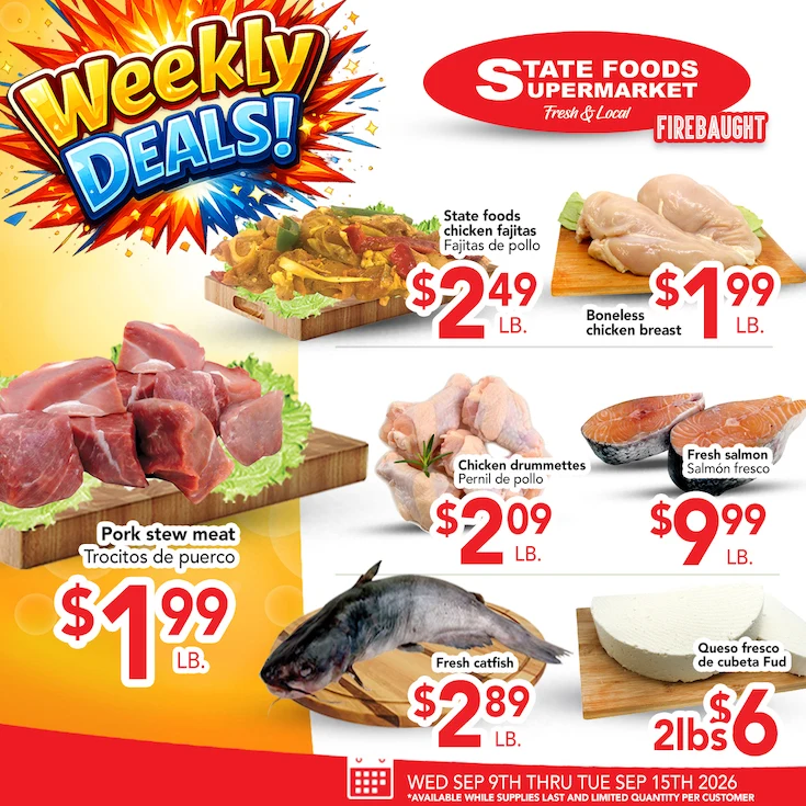 State Foods - Firebaugh Weekly Ad - Page 8