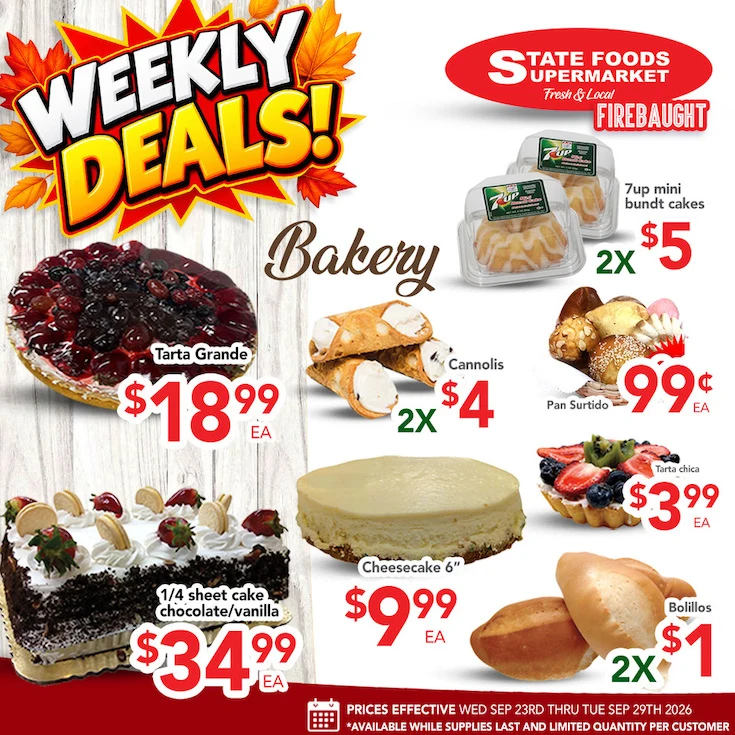 State Foods - Firebaugh Weekly Ad - Page 1