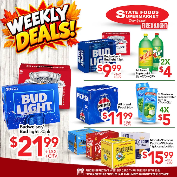 State Foods - Firebaugh Weekly Ad - Page 2