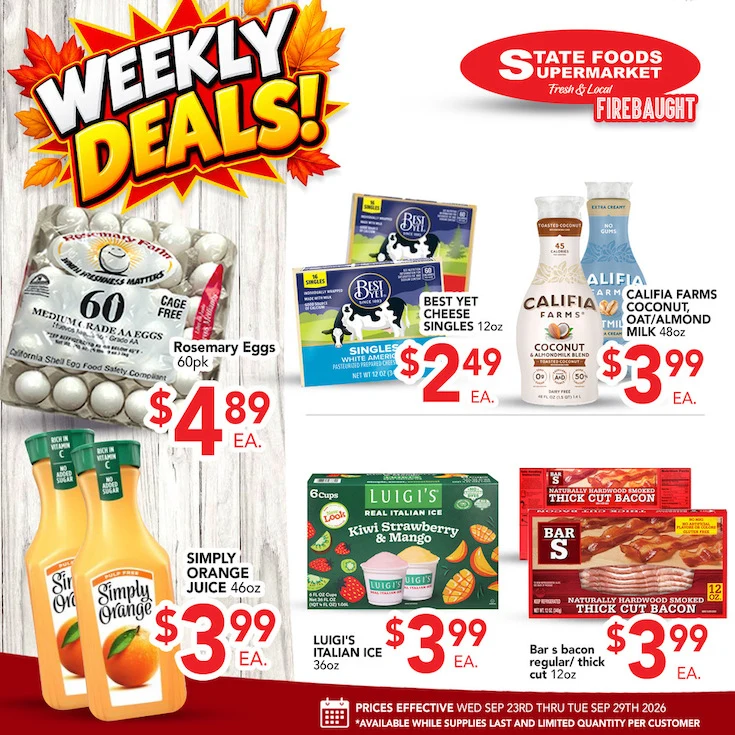 State Foods - Firebaugh Weekly Ad - Page 4