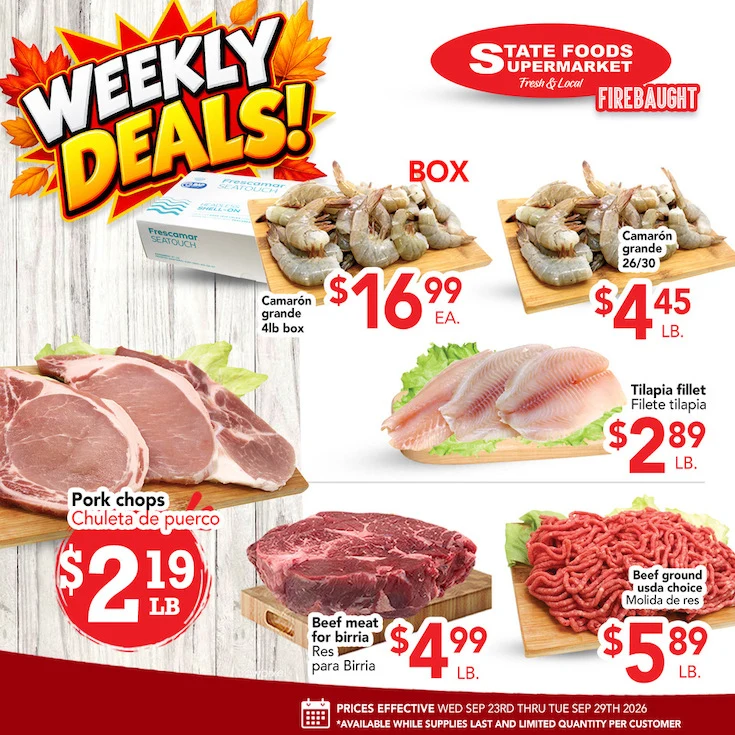 State Foods - Firebaugh Weekly Ad - Page 8