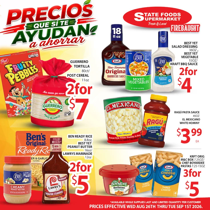 State Foods - Firebaugh Weekly Ad - Page 5