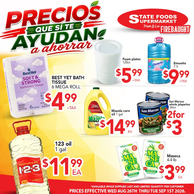 State Foods - Firebaugh Weekly Ad - Page 7