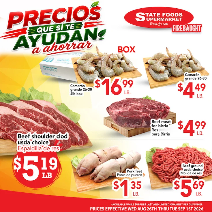 State Foods - Firebaugh Weekly Ad - Page 8