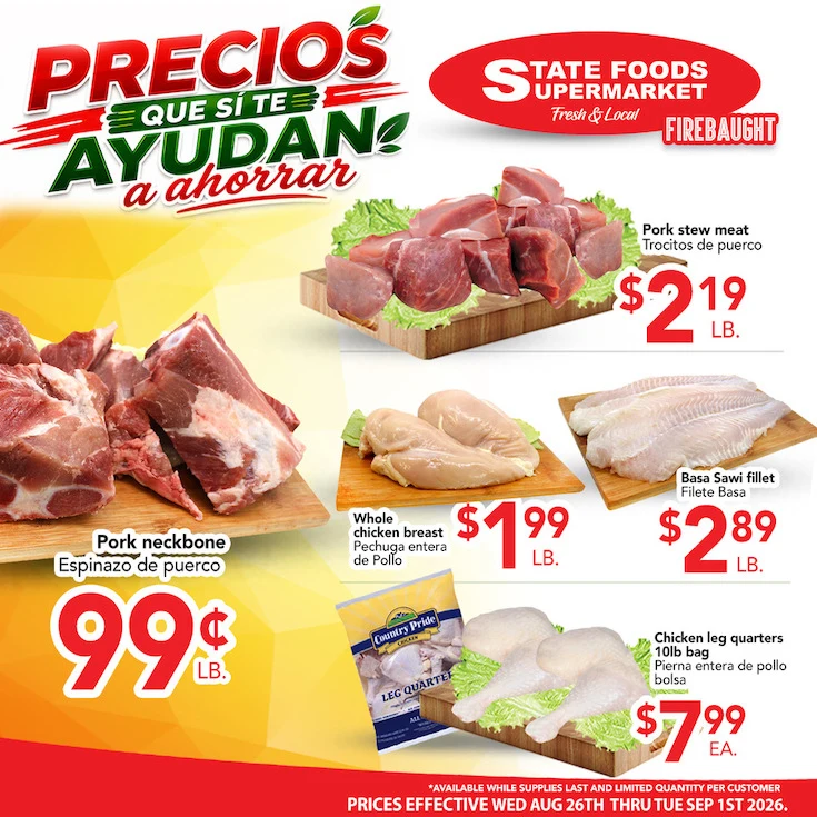 State Foods - Firebaugh Weekly Ad - Page 9