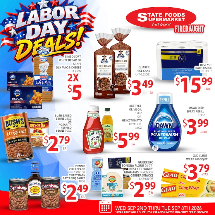 State Foods - Firebaugh Weekly Ad - Page 6