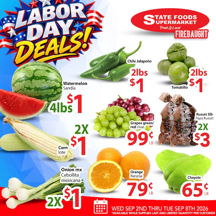 State Foods - Firebaugh Weekly Ad - Page 8