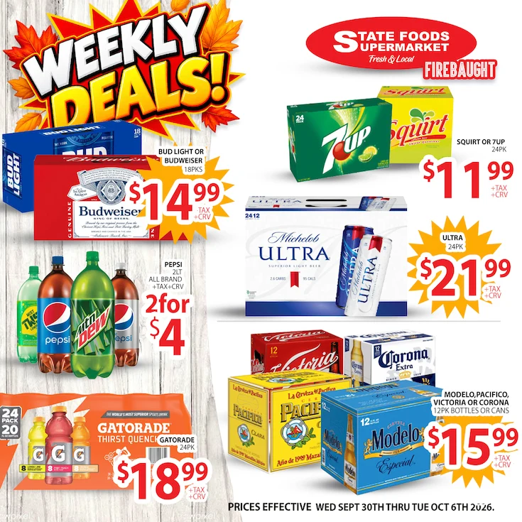 State Foods - Firebaugh Weekly Ad - Page 2