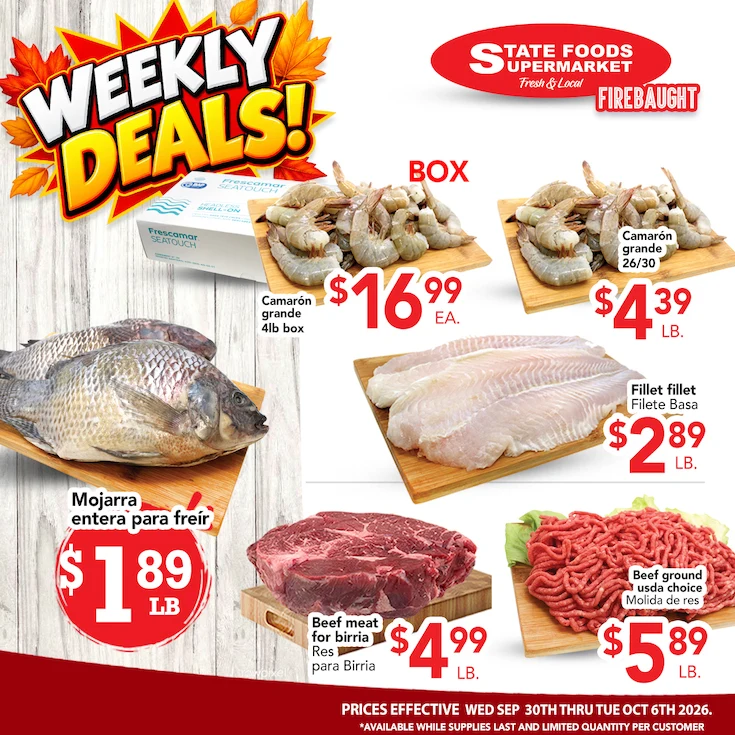 State Foods - Firebaugh Weekly Ad - Page 7