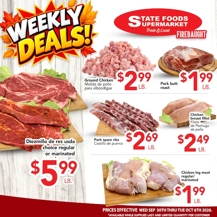 State Foods - Firebaugh Weekly Ad - Page 8