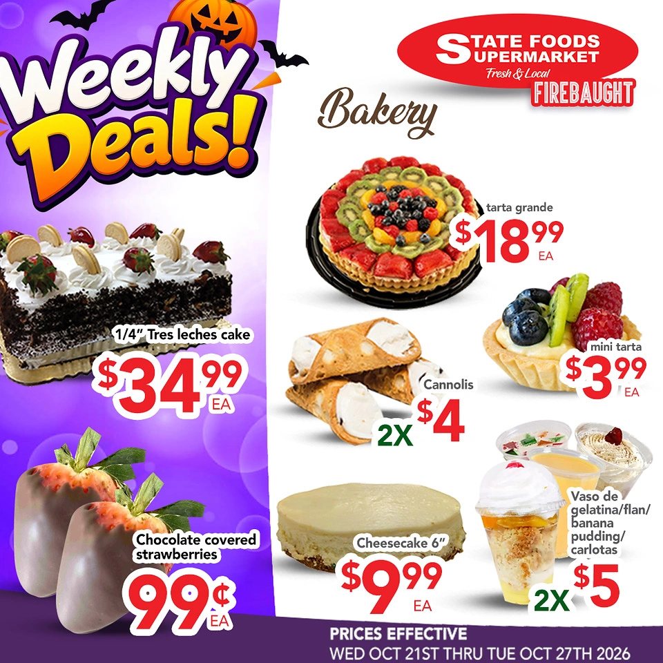 State Foods - Firebaugh Weekly Ad - Page 1