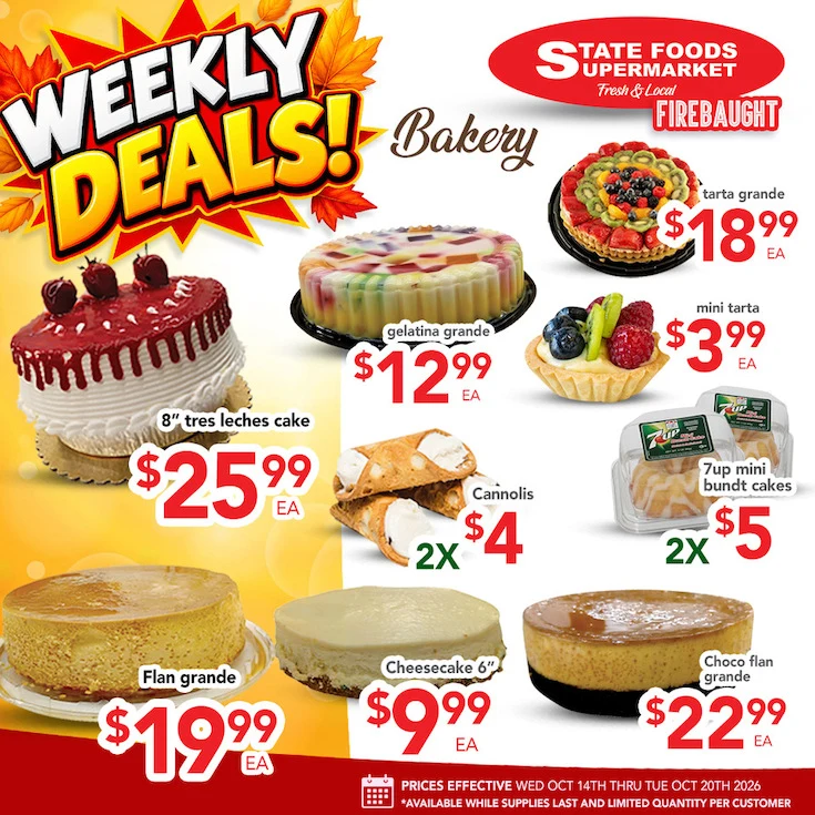 State Foods - Firebaugh Weekly Ad - Page 1